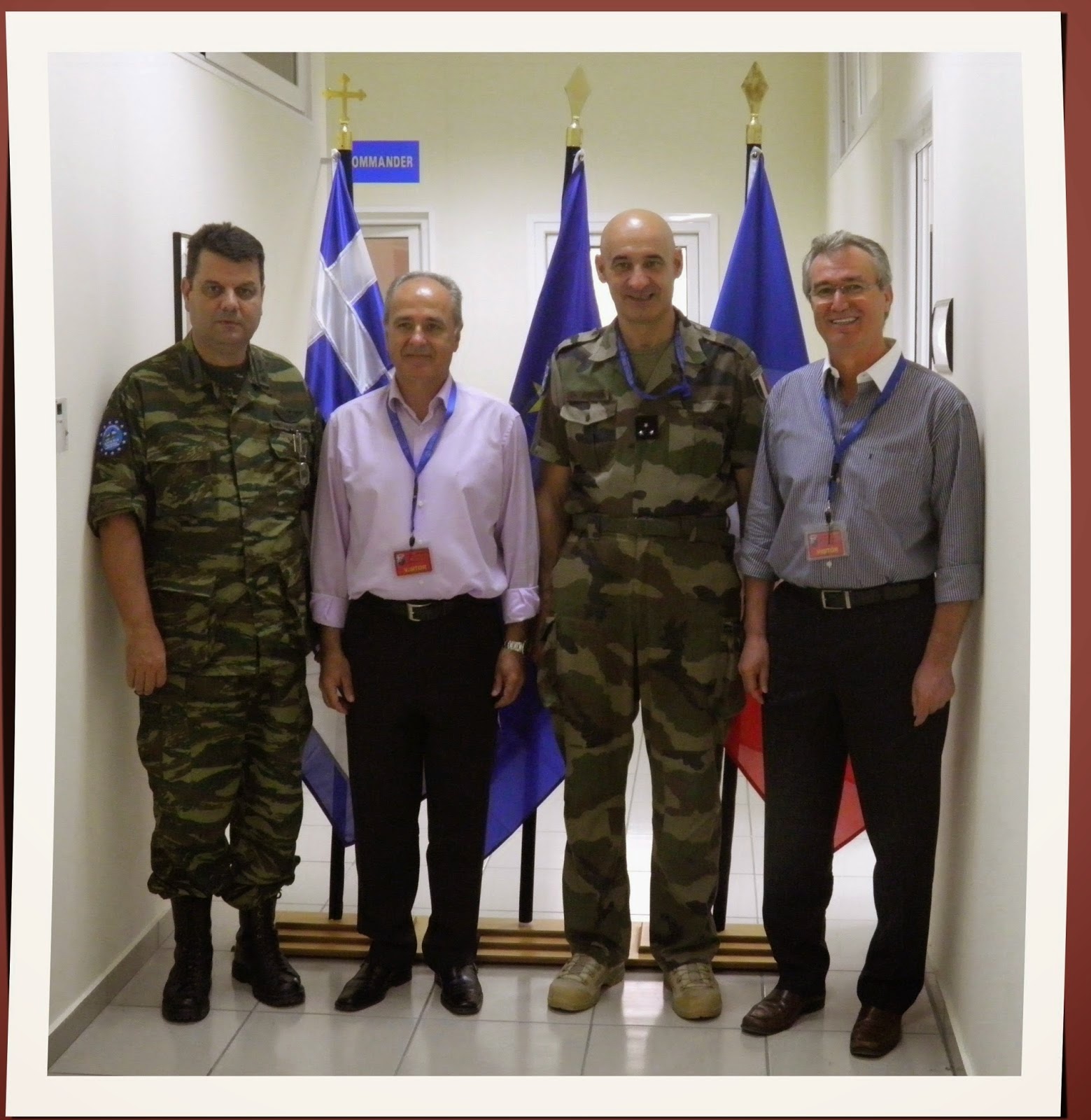 Οι Απόστρατοι Λάρισας στο Ευρωπαϊκό Στρατηγείο (EUFOR RCA) - Φωτογραφία 1
