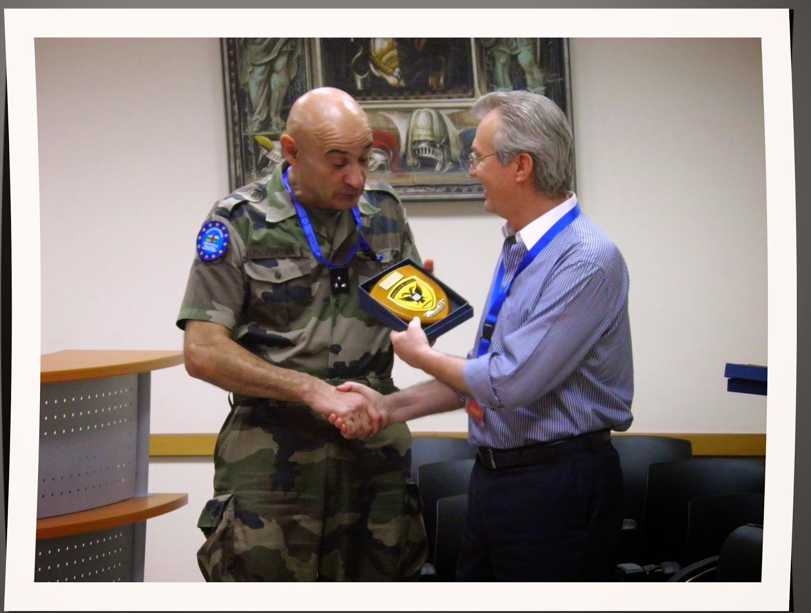 Οι Απόστρατοι Λάρισας στο Ευρωπαϊκό Στρατηγείο (EUFOR RCA) - Φωτογραφία 6