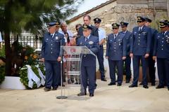 Αποκαλυπτήρια Επιτύμβιας Πλάκας προς τιμήν του πεσόντα Αεροπόρου Ανθυποσμηναγού (Ι) Κωνσταντίνου Κραββαρτόγιαννου