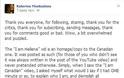 Κ. ΜΟΥΤΣΑΤΣΟΥ: Απάντησε μέσω facebook στους επικριτές της! - Φωτογραφία 2