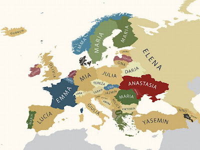 Τα πιο δημοφιλή ονόματα στην Ευρώπη - Φωτογραφία 2