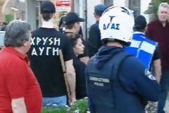 Συμπλοκή ανένταχτων αριστερών και χρυσαυγιτών