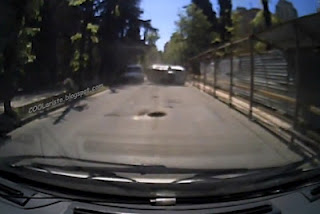 4x4 απογειώνεται εξαιτίας μίας τρύπας στον δρόμο! (video) - Φωτογραφία 1
