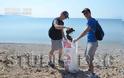 Ο Σύλλογος Καρκινοπαθών «η Αλληλεγγύη και ο ερυθρός σταυρός καθάρισε την παραλία μεταξύ της Νέας Κίου και των Μύλων Αργολίδας από τα σκουπίδια - Φωτογραφία 2