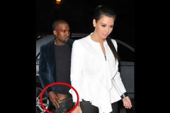 Ο Κanye West ήταν με την Kim και...δεν πρόλαβε να ανεβάσει το παντελόνι του (Photos)