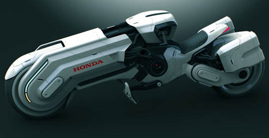 Electric Honda Bike...Μια μοτοσυκλέτα από το μέλλον...(PICS) - Φωτογραφία 2