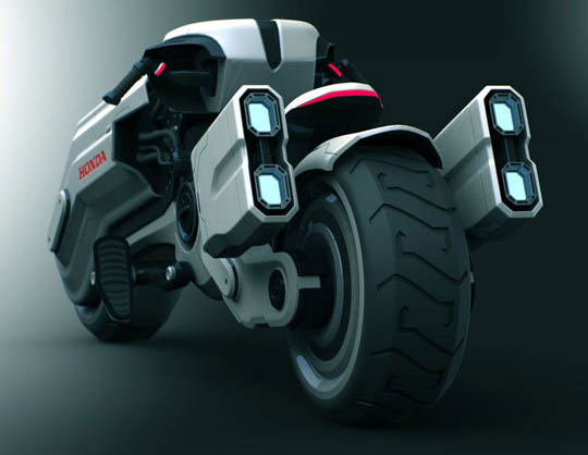 Electric Honda Bike...Μια μοτοσυκλέτα από το μέλλον...(PICS) - Φωτογραφία 7