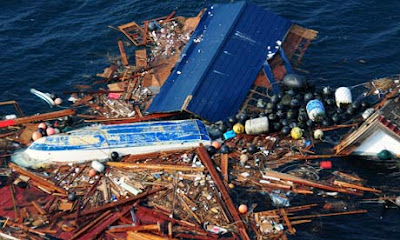 Συντρίμια από το τσουνάμι της Ιαπωνίας φτάνουν στην Αμερική - Φωτογραφία 1