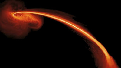 Μαύρη τρύπα καταβροχθίζει άστρο! - Φωτογραφία 1