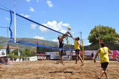 Ναύπακτος: Με επιτυχία οι αγώνες Beach Volley στην Παλαιοπαναγιά