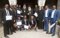 5028 - Πανεπιστήμιο του Κογκό «ο Άγιος Αθανάσιος ο Αθωνίτης». Φωτογραφίες από την απονομή πτυχίων σε 15 νέους Θεολόγους