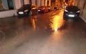 Πάτρα: Πλημμύρισαν δρόμοι στην Άνω Πόλη από βλάβη στο δίκτυο της ΔΕΥΑΠ