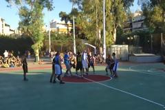 Καινούρια γήπεδα μπάσκετ για τις γειτονιές του Κολωνού και της Ακαδημίας Πλάτωνος