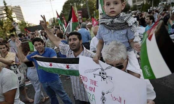 In Photos: Worldwide Protest Against Israeli Attack on Gaza - Φωτογραφία 12