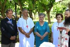Βάπτιση ενηλίκων στην Ιερά Μονή Αγίων Αυγουστίνου Ιππώνος και Σεραφείμ του Σάρωφ [photos]