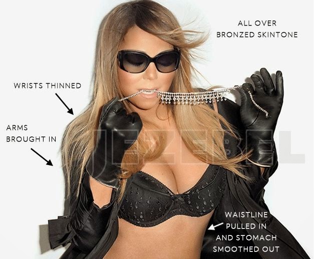 Αυτή είναι η πικρή αλήθεια: Η Mariah Carey πριν και μετά το photoshop! - Φωτογραφία 7