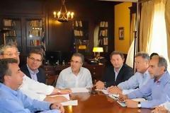 Συνάντηση Περιφερειαρχών με Υπουργό Εσωτερικών κ. Ντινόπουλο