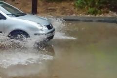 Ισχυρή καταιγίδα δημιούργησε λίμνη στην Τρίπολη! [photos]