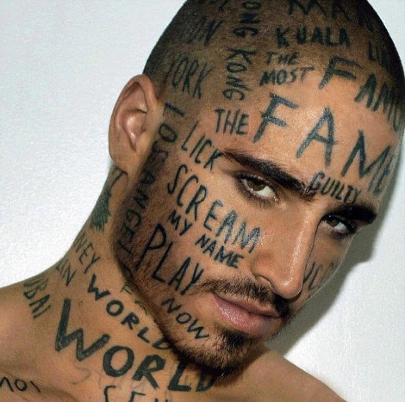Έκανε 24 ΓΕΛΟΙΑ τατουάζ στο πρόσωπο και το λαιμό του για να γίνει διάσημος! [video + photos] - Φωτογραφία 4
