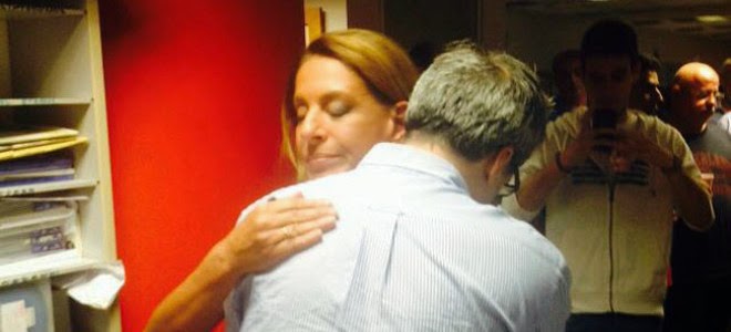 Το συγκινητικό αντίο και η αγκαλιά του Χρήστου Παναγιωτόπουλου στην Τρέμη: Όλγα σ΄ευχαριστώ - Φωτογραφία 1