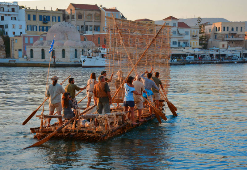 Οι σύγχρονοι θαλασσοπόροι έφτασαν στα Χανιά... [photos] - Φωτογραφία 2