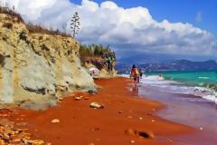 Η άγνωστη παραλία Ξι της Κεφαλλονιάς κερδίζει τις εντυπώσεις των τουριστών