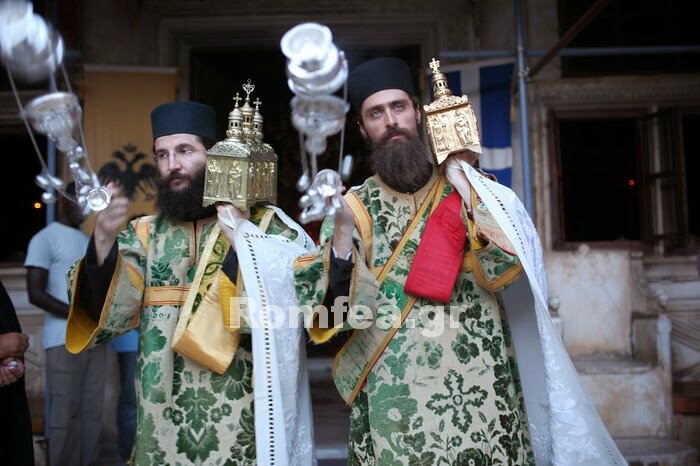 5057 - Φωτογραφίες από την Αγρυπνία για την Σύναξη των Αγίων Βατοπαιδινών Πατέρων - Φωτογραφία 3