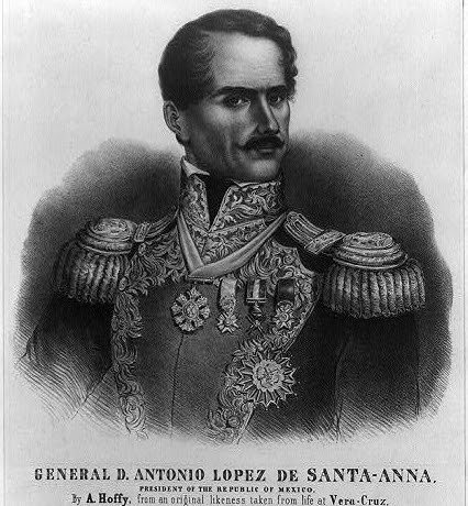 Ο στρατηγός που ακρωτηριάστηκε στη μάχη και «κήδεψε» το πόδι του με τιμές και κανονιοβολισμούς. Εξελέγη πέντε φορές πρόεδρος του Μεξικού... - Φωτογραφία 1