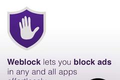 Weblock - AdBlock for iOS: AppStore free today