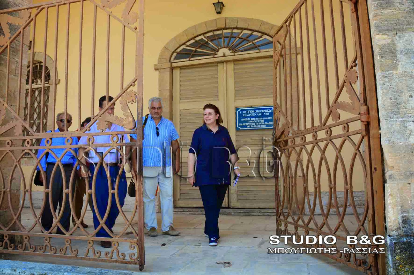 Eπίσκεψη της γραμματέας στου Υπουργείου Πολιτισμού Λίνας Μενδώνης στο Ναύπλιο - Φωτογραφία 2