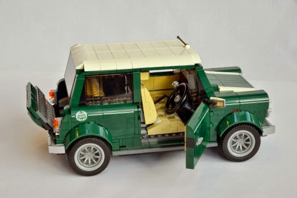 Η άλλη άποψη: ένα κλασικό Mini από 1.077 τουβλάκια LEGO - Φωτογραφία 7
