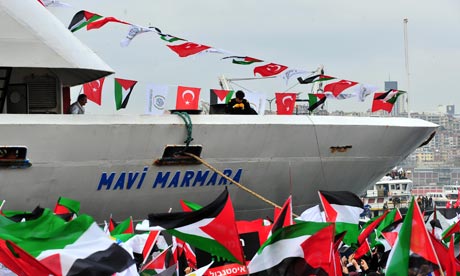 Jerusalem Post: Η Τουρκία ξαναστέλνει στολίσκο τ. Μαβί Μαρμαρά με συνοδεία πολεμικών πλοίων στη Γάζα - Φωτογραφία 1