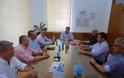 Συνάντηση Περιφερειάρχη Κρήτης με δημάρχους για τη διαχείριση των απορριμμάτων στην ευρύτερη περιοχή της Βόρειας Πεδιάδας
