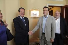 ΑΛ. ΤΣΙΠΡΑΣ: ΑΤΑΛΑΝΤΕΥΤΗ ΣΤΗΡΙΞΗ ΣΤΙΣ ΠΡΟΣΠΑΘΕΙΕΣ ΤΗΣ ΛΕΥΚΩΣΙΑΣ