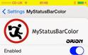 MyStatusBarColor: cydia tweak new v0.2.6-1 ($0.99) - Φωτογραφία 1