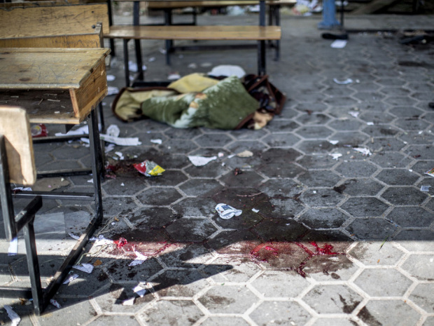 Γάζα: 20 νεκροί από βομβαρδισμούς σε σχολείο του ΟΗΕ - Φωτογραφία 1