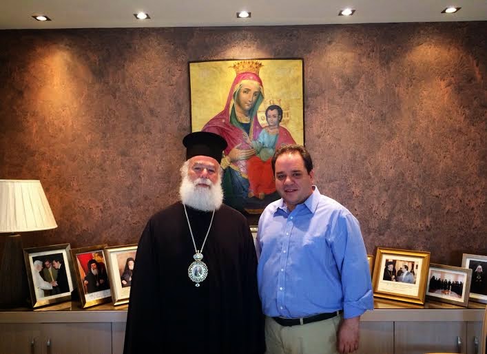 Ο Πατριάρχης Αλεξανδρείας κ. Θεόδωρος στην «Αποστολή» - Φωτογραφία 1