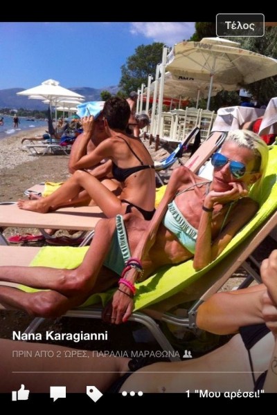 Εικόνες της Νανάς Καραγιάννη στη παραλία που σοκάρουν [photos] - Φωτογραφία 3