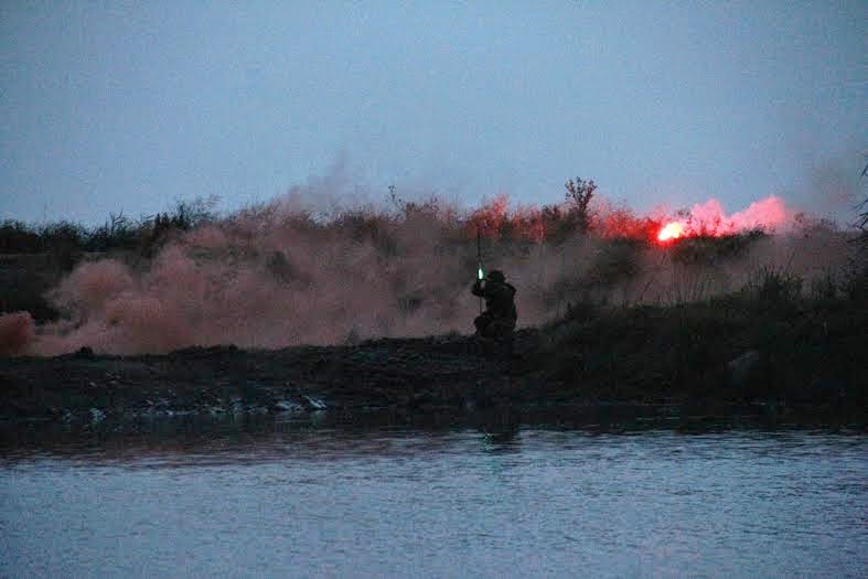 Νυχτερινή Εκπαίδευση Προσωπικού της ΧΙΙ Μ/Κ ΜΠ, στη Βίαιη Διάβαση Ποταμού - Φωτογραφία 5
