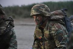 Νυχτερινή Εκπαίδευση Προσωπικού της ΧΙΙ Μ/Κ ΜΠ, στη Βίαιη Διάβαση Ποταμού