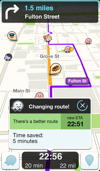 Waze Social GPS: AppStore free update v3.8.1 - Φωτογραφία 6