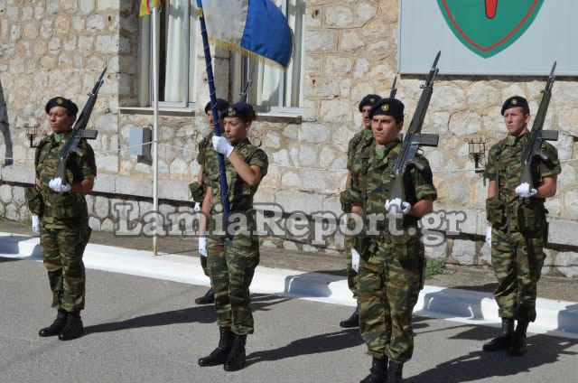 Λαμία: Ορκωμοσία της Δ΄ΕΣΣΟ 2014 στο ΚΕΥΠ (ΒΙΝΤΕΟ - ΦΩΤΟ) - Φωτογραφία 3