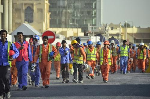 Όργιο καταπάτησης εργασιακών δικαιωμάτων στο Κατάρ - Φωτογραφία 1