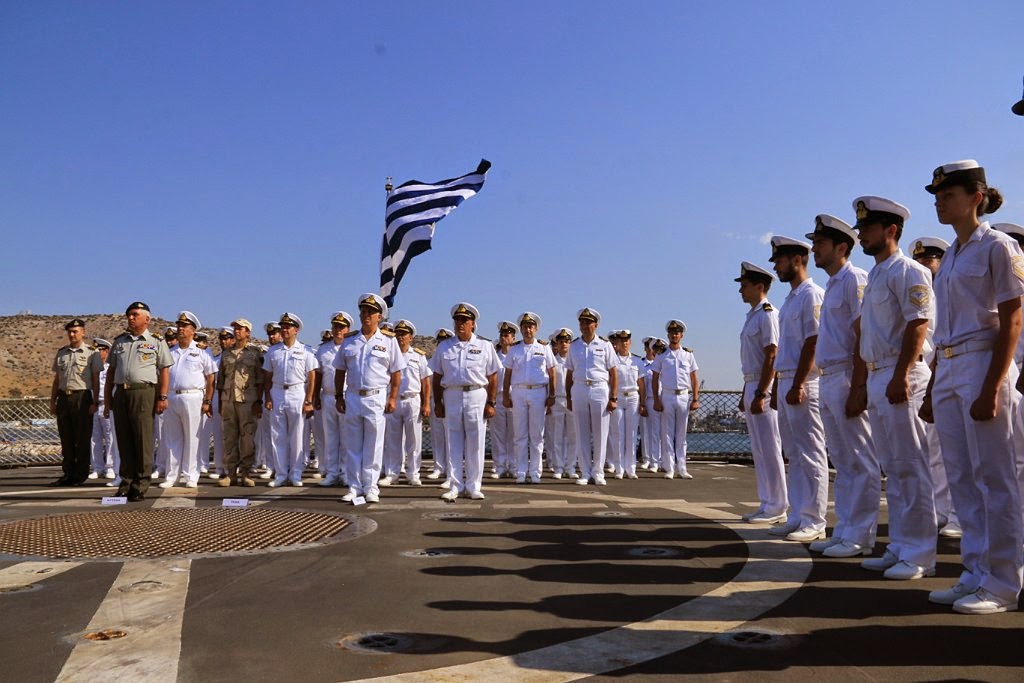 ΕΠΙΣΚΕΨΗ ΑΡΧΗΓΟΥ ΓΕΕΘΑ ΣΤΗ ΦΡΕΓΑΤΑ ΣΑΛΑΜΙΣ - Φωτογραφία 3