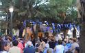 Στην ανακατασκευασμένη βιοκλιματική πλατεία Αγίας Λαύρας γιόρτασε το Μαρούσι τη Μεταμόρφωση του Σωτήρος, παραμονή της εορτής του ομώνυμου παρεκκλησίου - Φωτογραφία 2