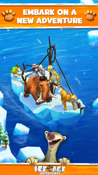 Ice Age Adventures: AppStrore free new game - Φωτογραφία 3