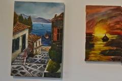 Εγκαίνια της έκθεσης ζωγραφικής και ψηφιδωτού του Καλλιτεχνικού Συλλόγου ΠΟΛΥΤΕΧΝΟ στη Πλύτρα [photos]