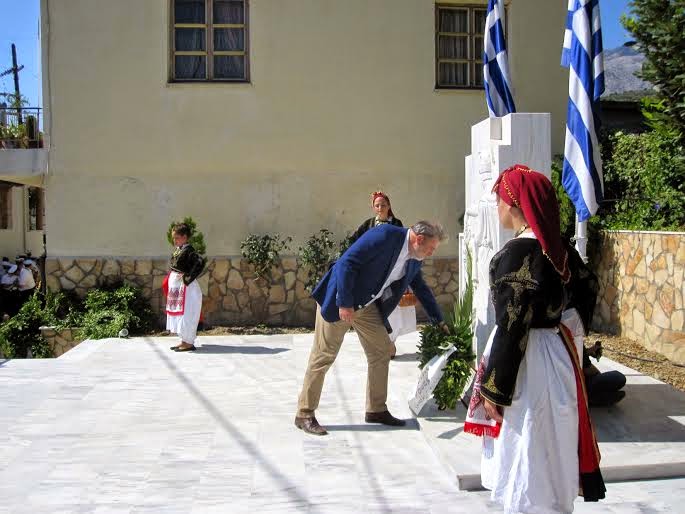 Εκδήλωση τιμής για τους εκτελεσθέντες Σαρχιανούς από τα Γερμανικά στρατεύματα κατοχής - Φωτογραφία 2