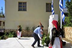 Εκδήλωση τιμής για τους εκτελεσθέντες Σαρχιανούς από τα Γερμανικά στρατεύματα κατοχής