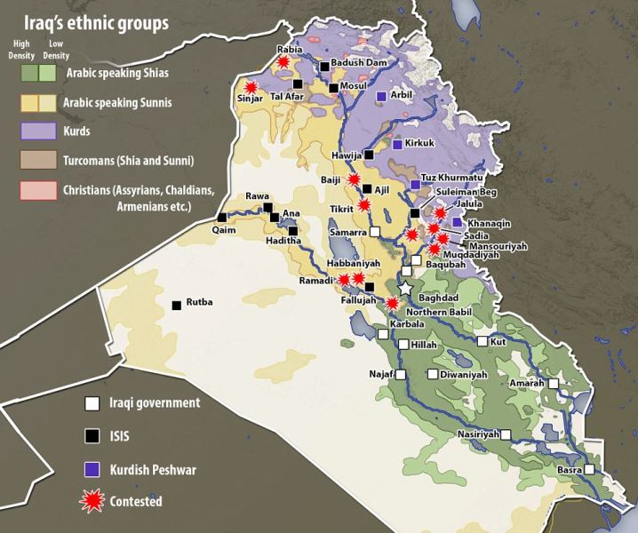 Δύο χάρτες για να καταλάβουμε τι συμβαίνει στο Ιράκ! - Φωτογραφία 3
